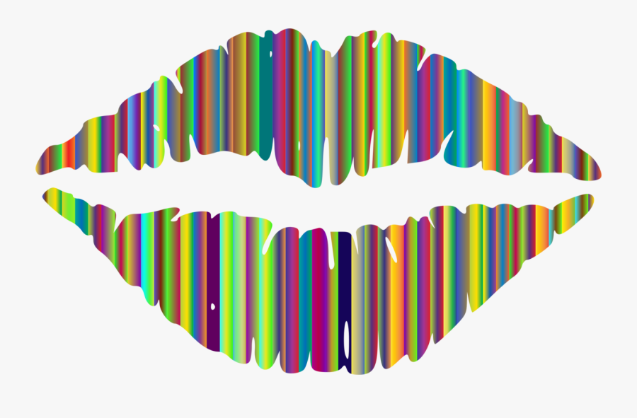 Angle,symmetry,line - Kiss Png, Transparent Clipart
