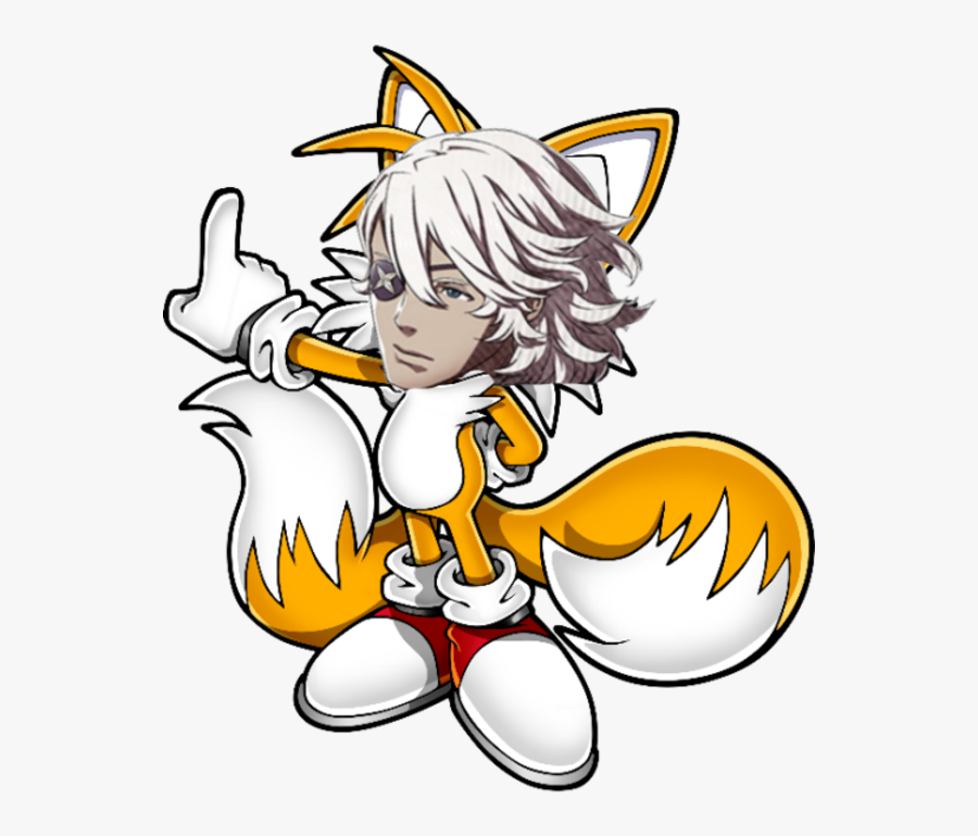 Niles "tails - Miles Tails Prower, Transparent Clipart