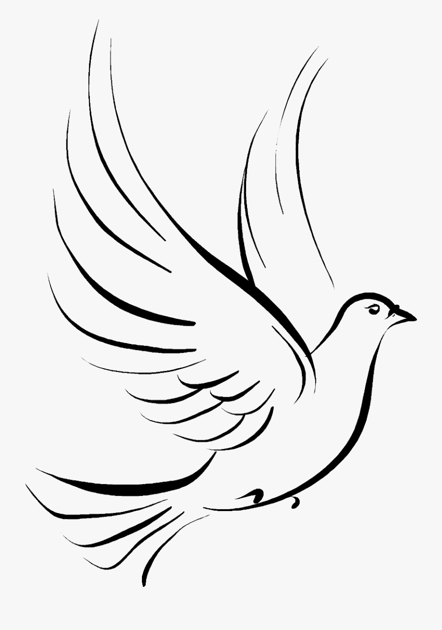 Transparent Dove Clipart - Holy Spirit Clipart Doves, Transparent Clipart