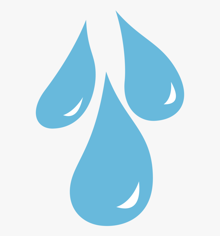 Transparent Rain Drops Clipart - Cartoon Rain Drop Png, Transparent Clipart