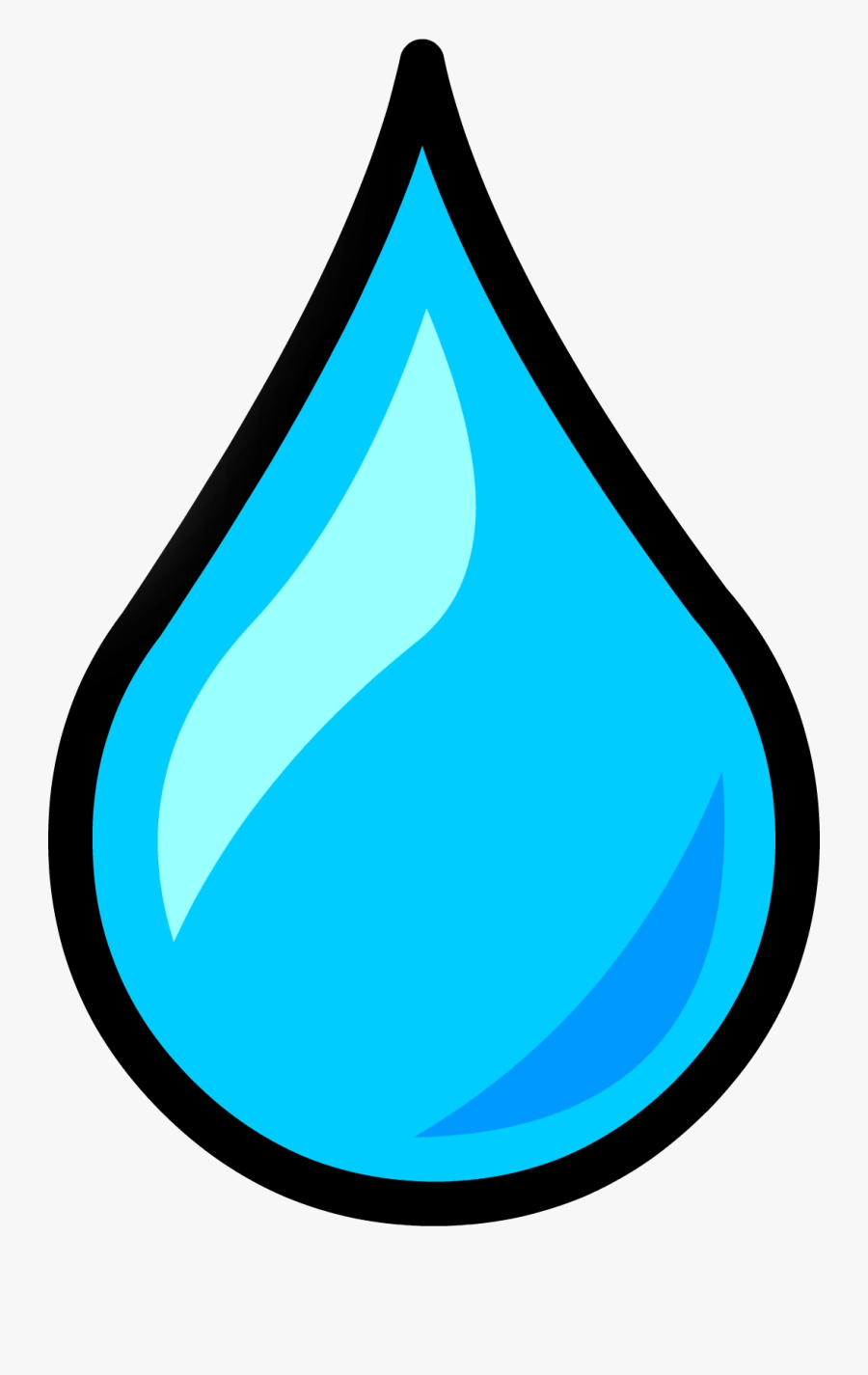 Water Drop Free Clip Art On Clipart Transparent Png - Water Droplet Clipart, Transparent Clipart