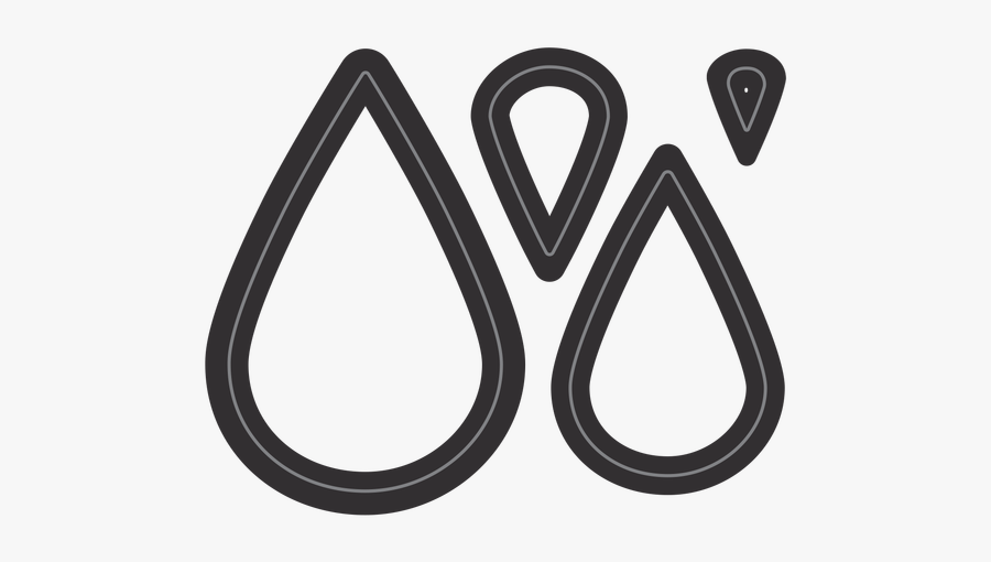 Tear Drop Die Set Die Image - Triangle, Transparent Clipart