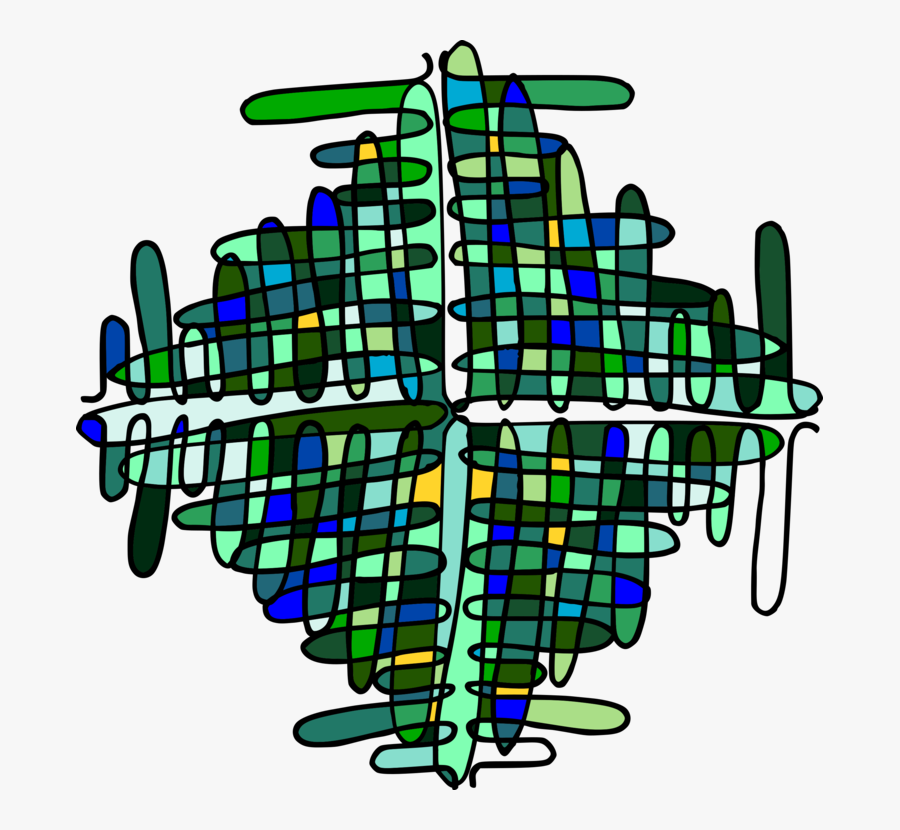 Leaf,symmetry,material - Stained Glass, Transparent Clipart