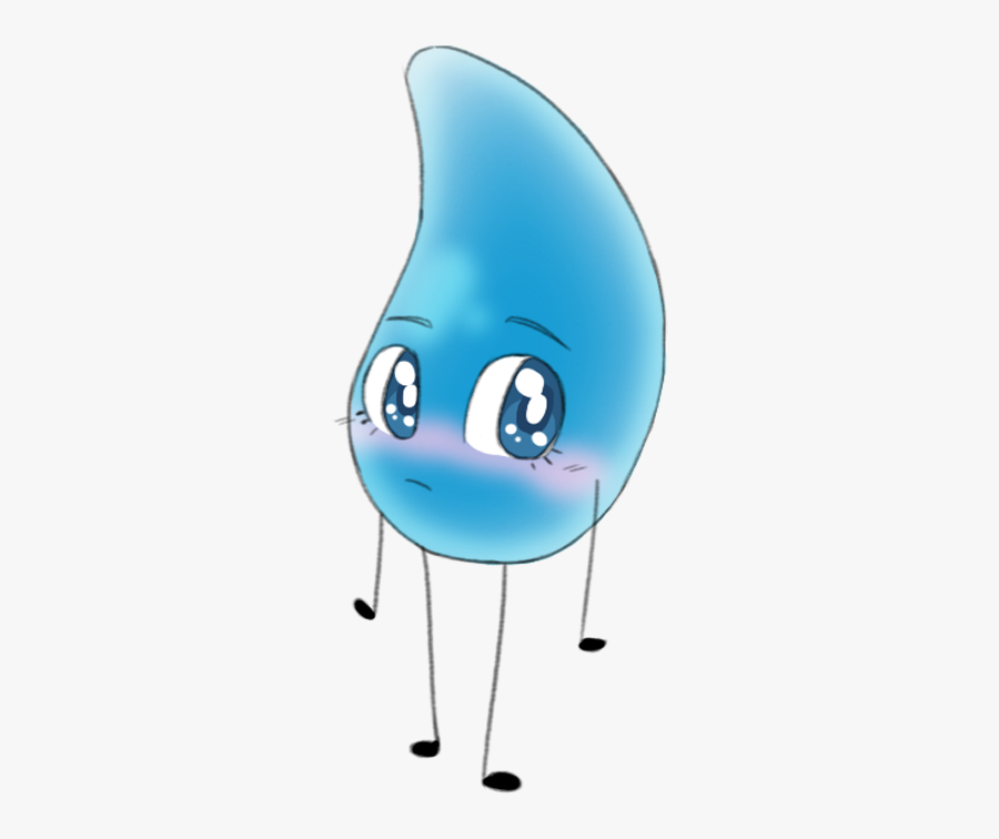 Battle For Dream Island Water Drop, Transparent Clipart