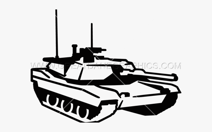 Black And White Tank Clipart, Transparent Clipart