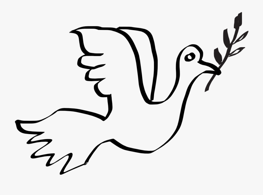 13 Best Photos Of Peace Symbols Dove Clipart - Doves As Symbols, Transparent Clipart
