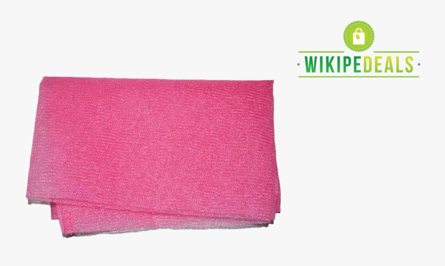 Clip Art Exfoliating Bath Towels Wikipedeals - Towel, Transparent Clipart