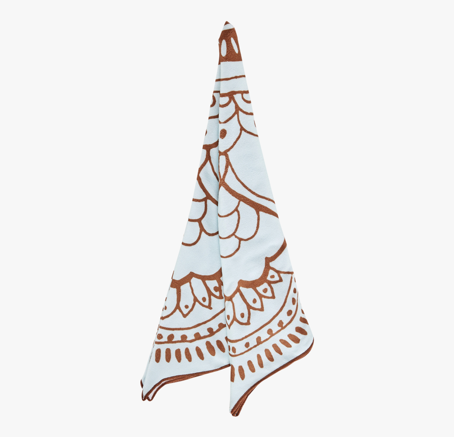 Vix Blue Lotus Shaped Towel - Vix Paula Hermanny Lotus Towel, Transparent Clipart