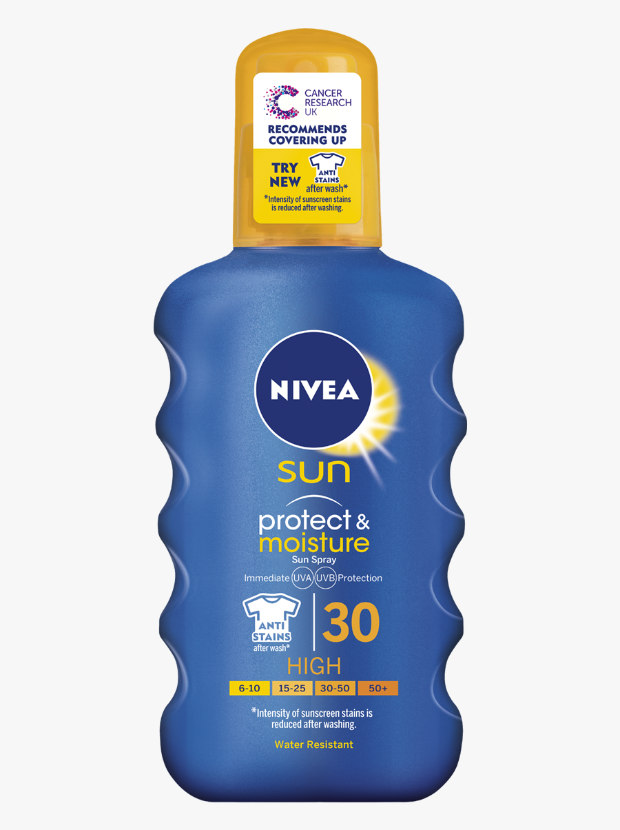 Protect Moisture Sun Spray Spf Png Transparent Sunscreen - Drink, Transparent Clipart