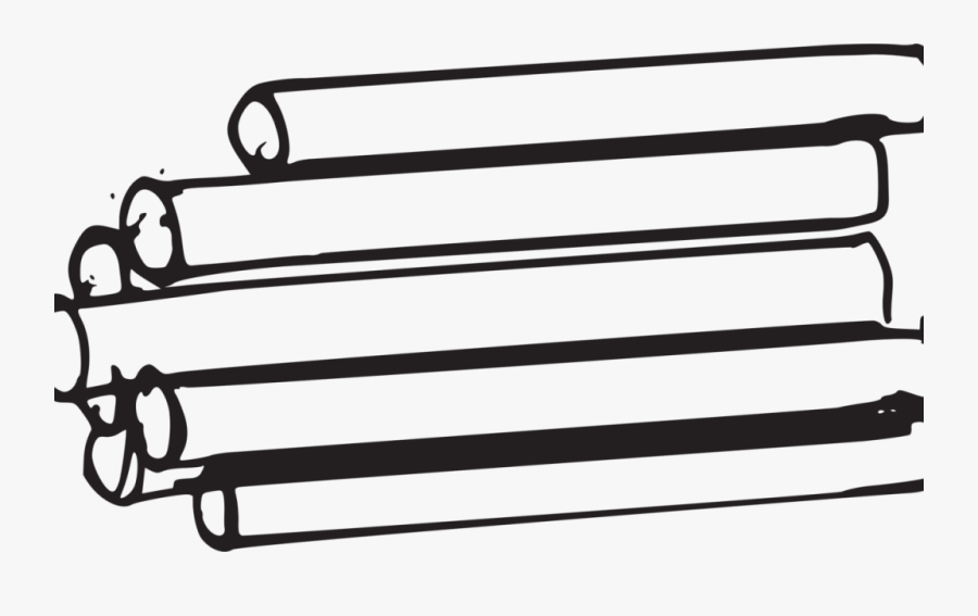 Wood Log Png Black And White Transparent Wood Log Black - Tube Clipart Black And White, Transparent Clipart