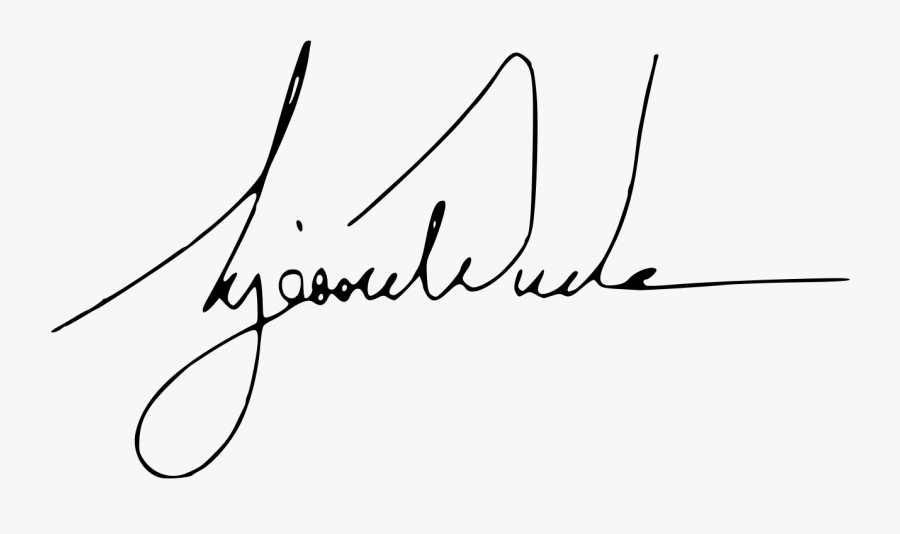Tiger Woods Autograph Png, Transparent Clipart