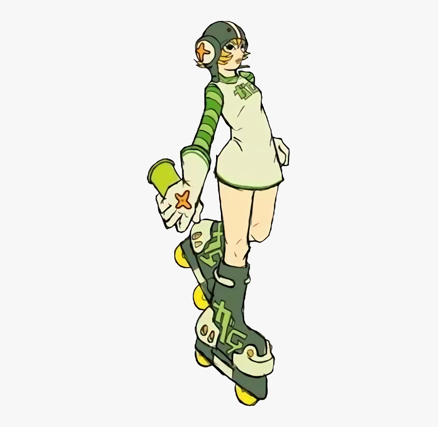 Jetsetpedia - Jet Set Radio Girl Characters, Transparent Clipart