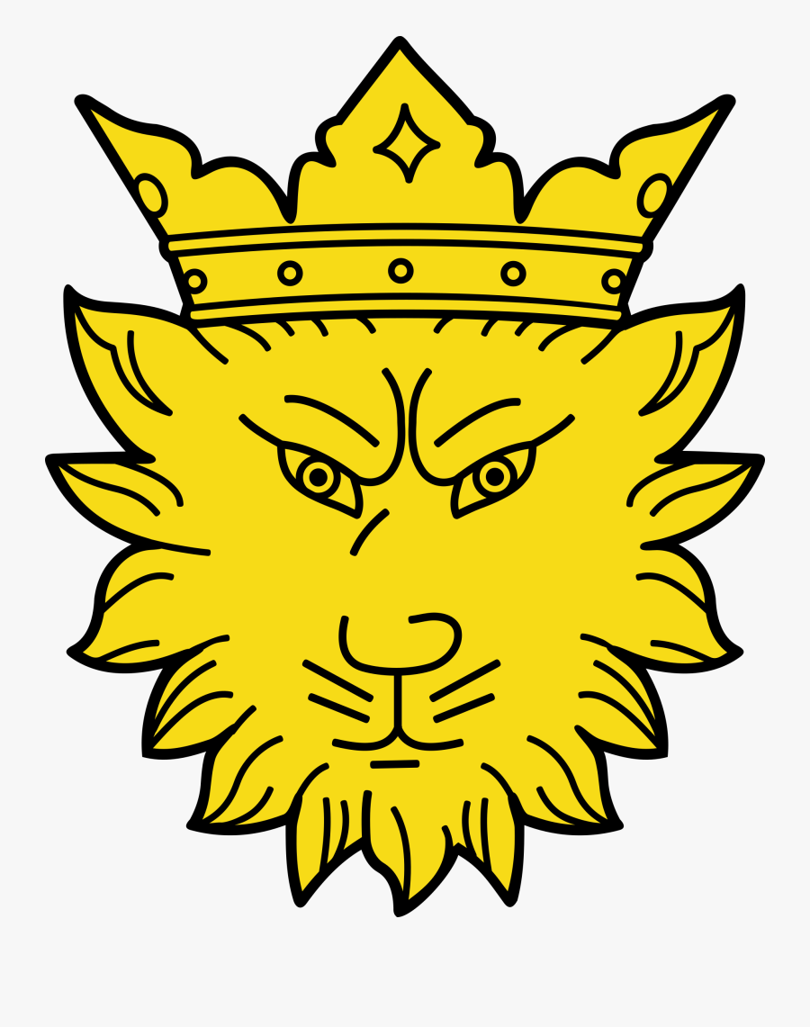 Leopard Head With Crown Clip Arts - Icon, Transparent Clipart