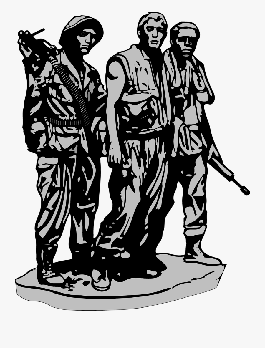 The Vietnam War - Vietnam War Memorial Clipart , Free Transparent