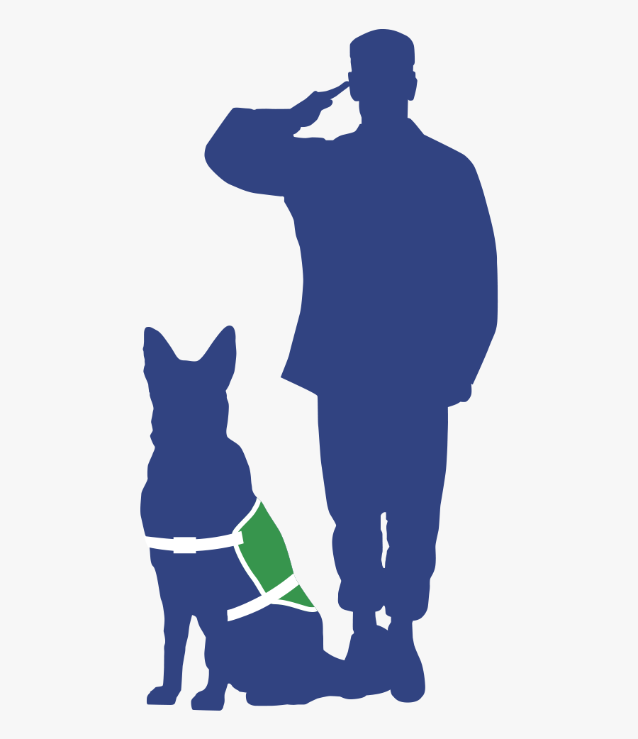 Military Salute Shadow, Transparent Clipart