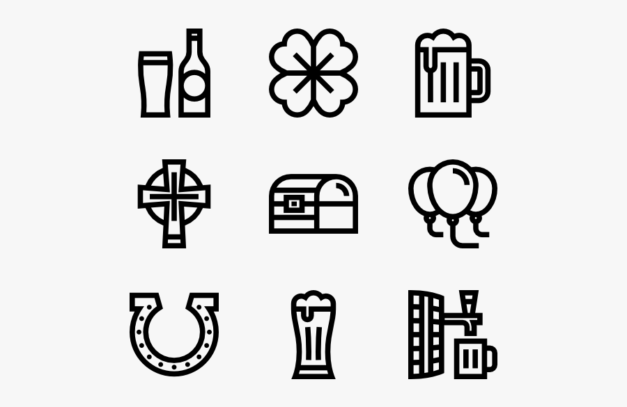 Saint Patrick Day - Political Icons, Transparent Clipart