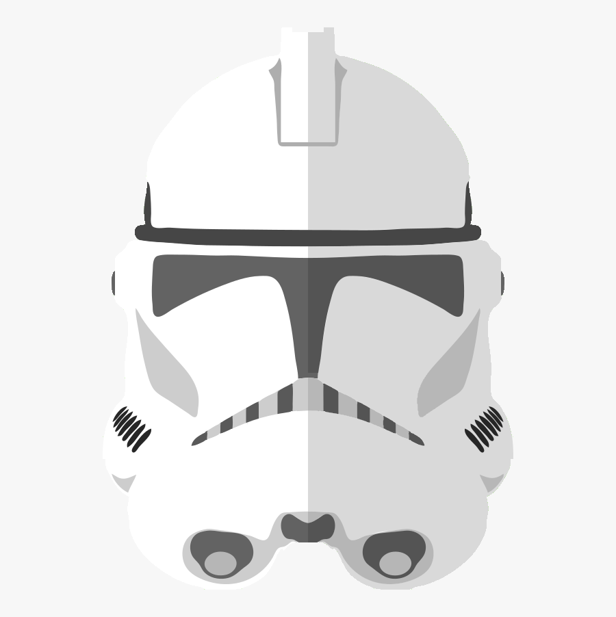 Clone Trooper Helmet Transparent, Transparent Clipart