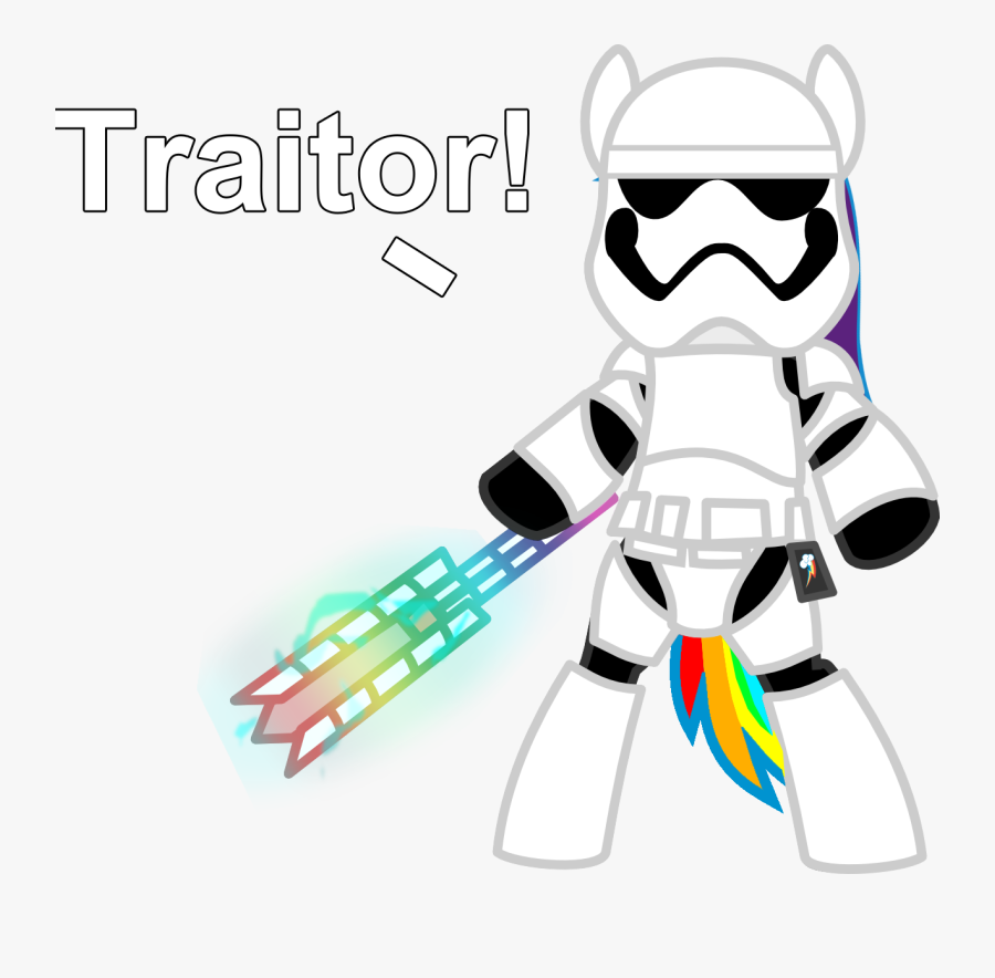 Derpy Hooves Anakin Skywalker Pony Stormtrooper - My Little Pony Stormtrooper, Transparent Clipart