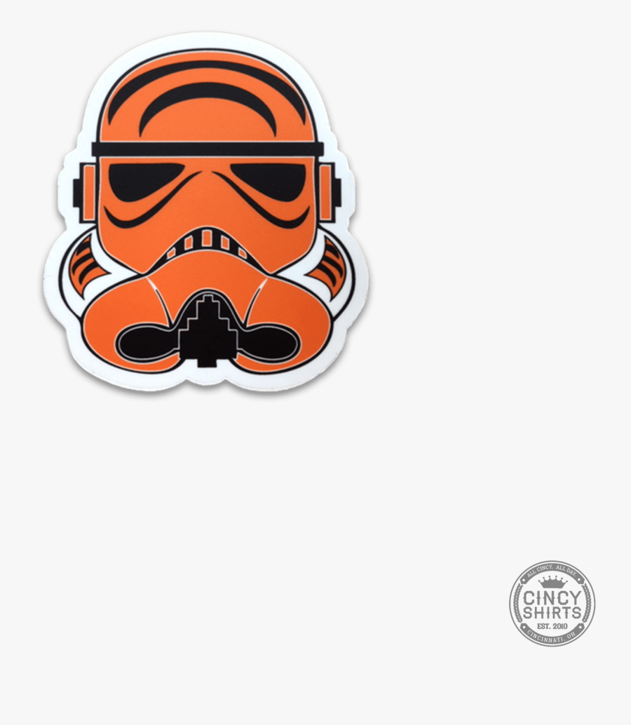 Cincy Football Trooper Sticker - Illustration, Transparent Clipart