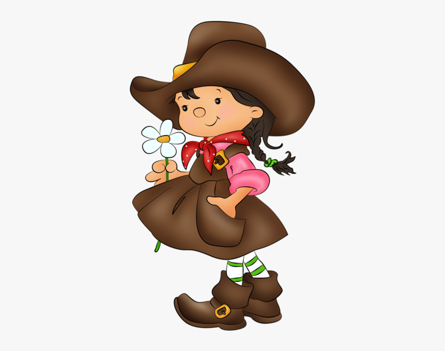 #cowgirl - Cartoon, Transparent Clipart