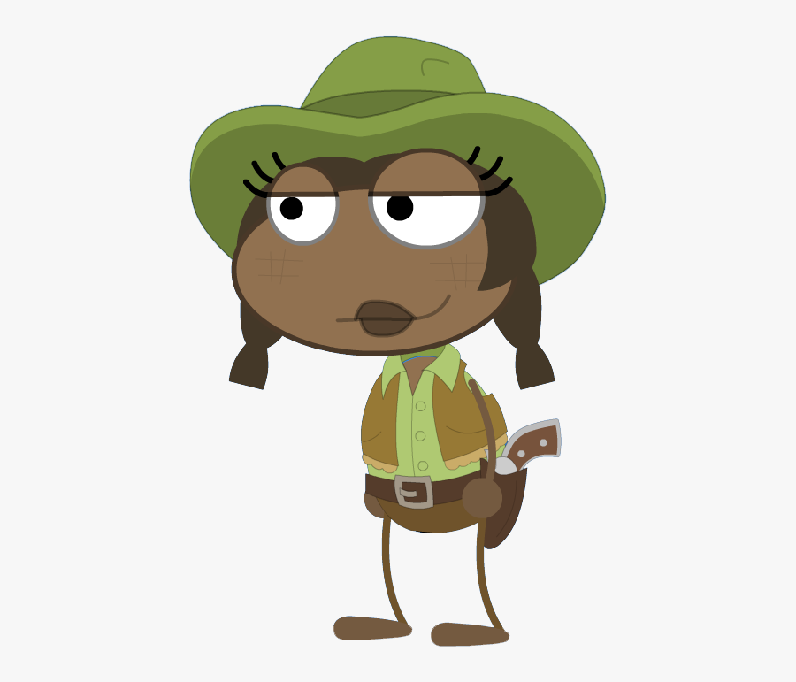 Cowgirl - Poptropica Crusoe, Transparent Clipart
