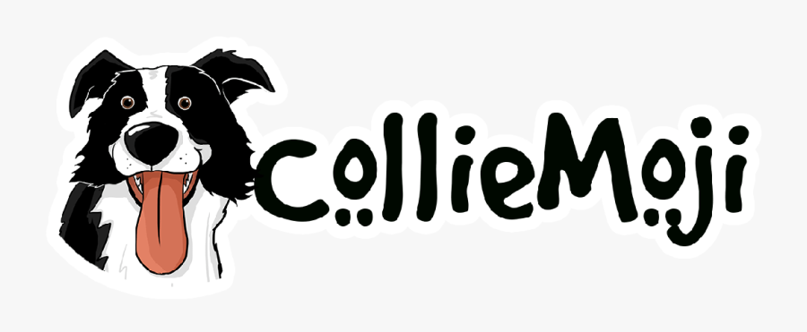 Colliemoji - Silhouette, Transparent Clipart