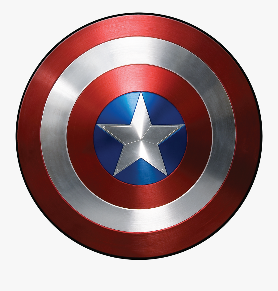 Escudo Del Capitan America, Transparent Clipart