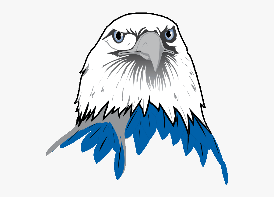 Bald Eagle With An Afro, Transparent Clipart