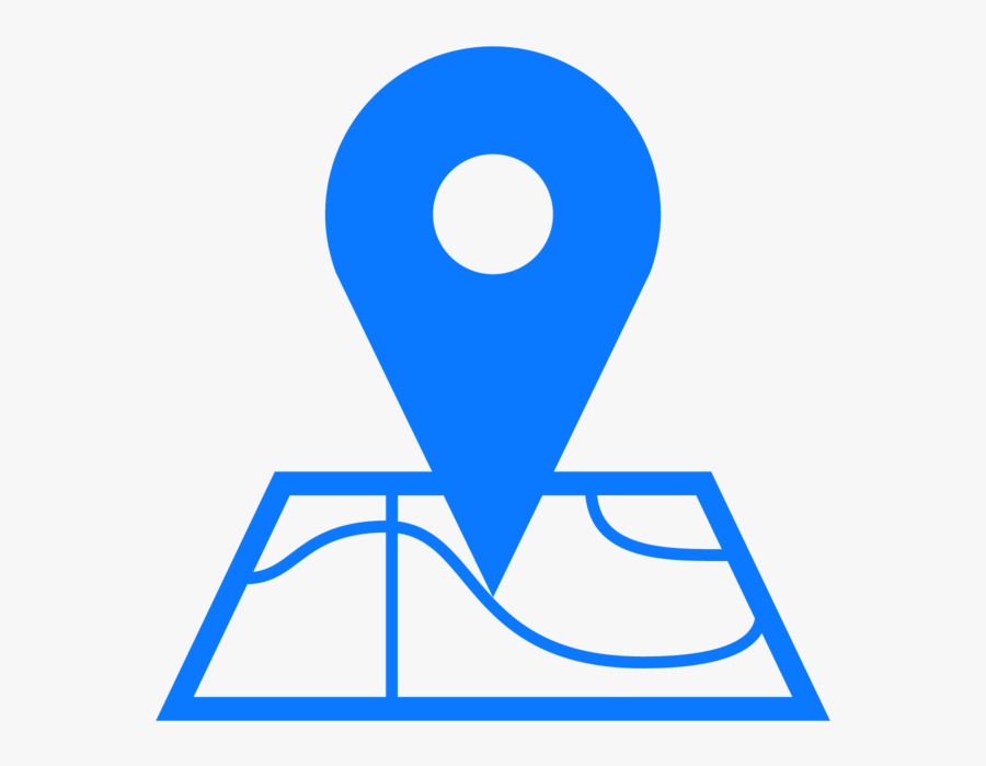 Location Icon - Map Icon Png Black, Transparent Clipart