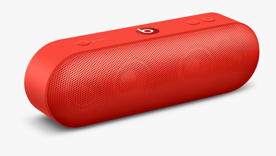 Clip Art By Dre - Beats Pill Plus Red, Transparent Clipart