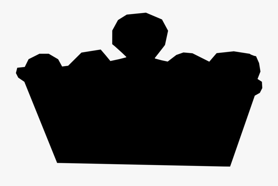 Silhouette,hand,black - Silhouette, Transparent Clipart