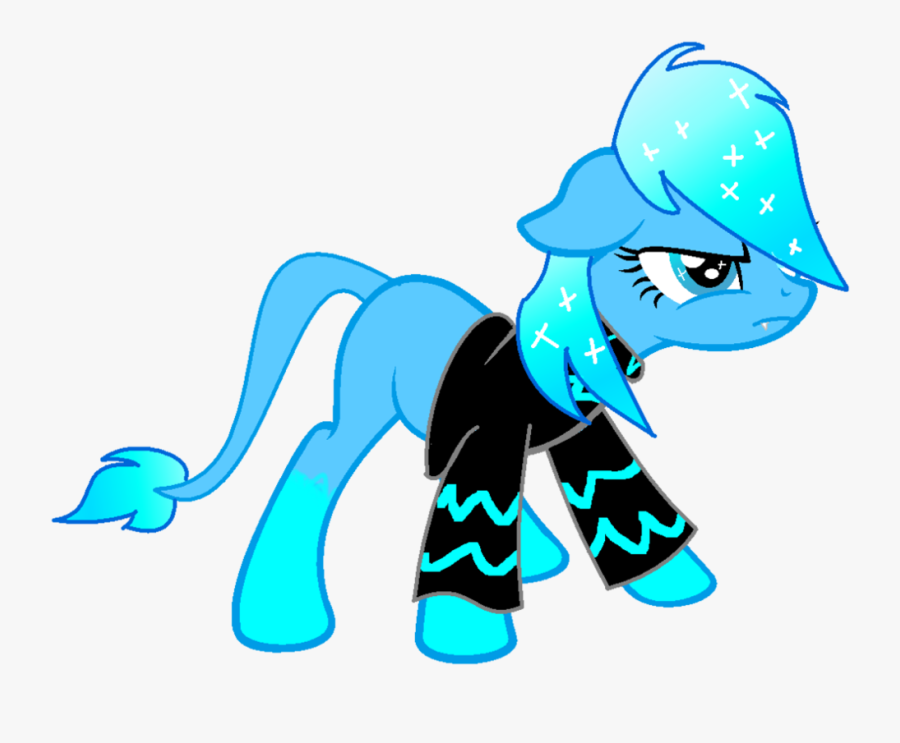 Ice Pony Auction Closed Jpg Black And White Download - Mlp Ice Dragon Pony, Transparent Clipart