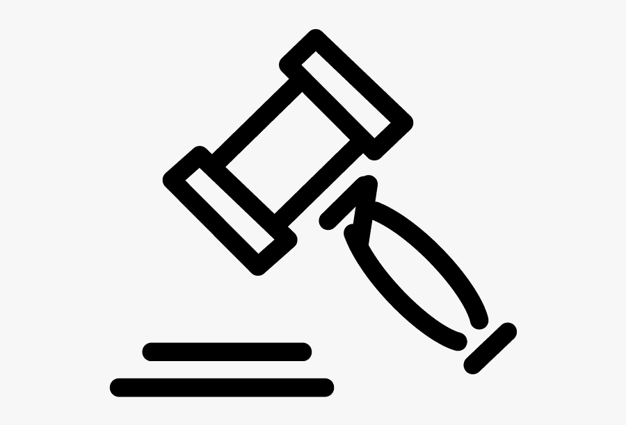 Auction - Consumer Protection Law Icon, Transparent Clipart