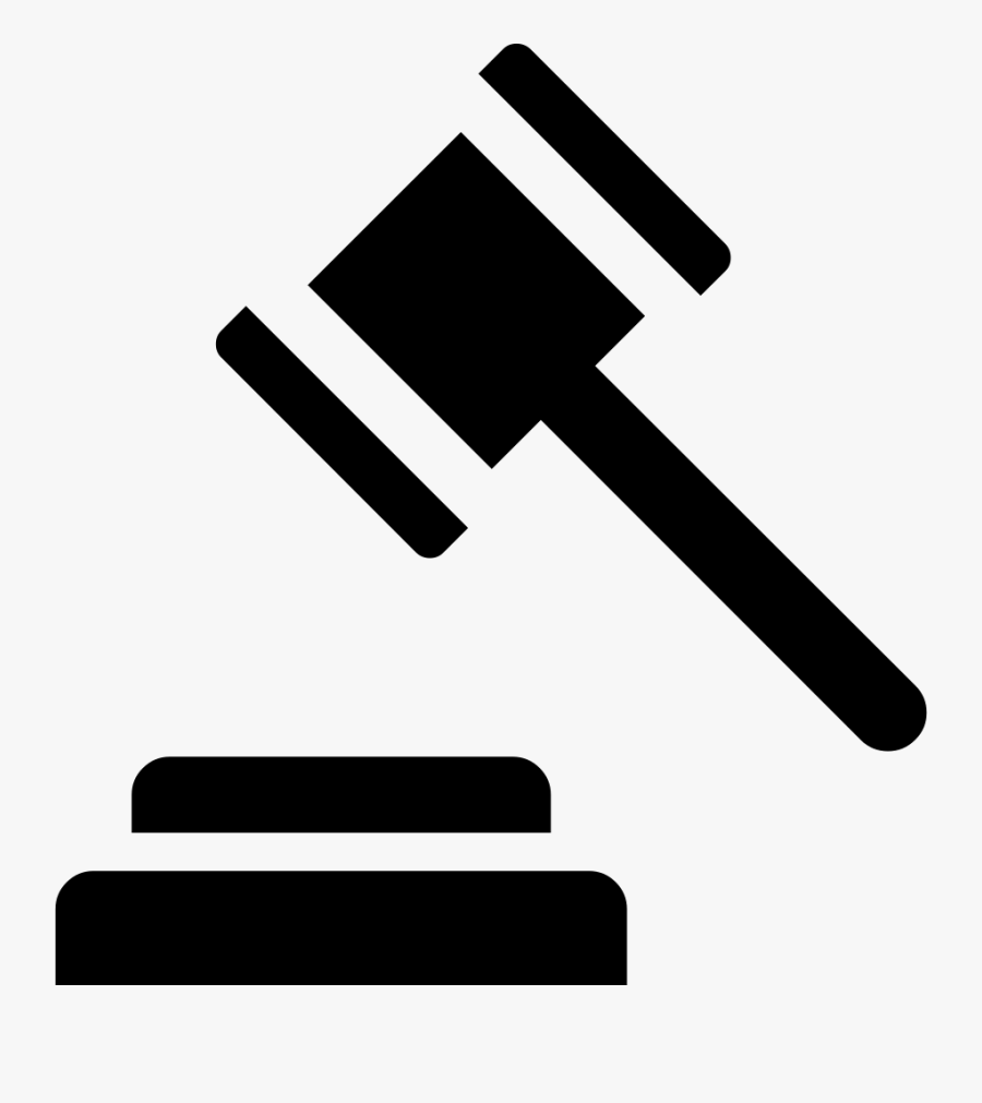 Font,logo,black And White,icon,clip Art - Auction Icon Png, Transparent Clipart