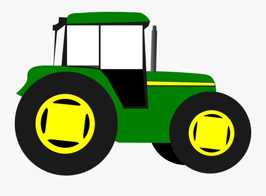 Tractor Art - Clipart Tractor, Transparent Clipart