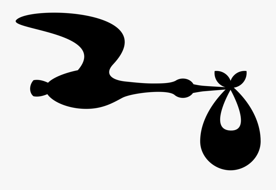 Computer Icons Baby Stork Clip Art - Stork Icon Png, Transparent Clipart