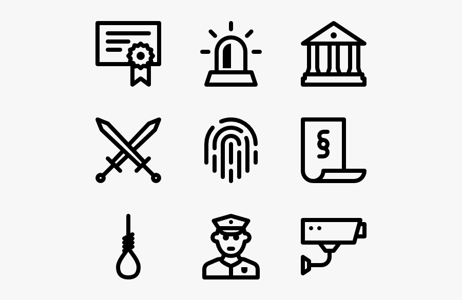 Linear Justice Elements - Passport Icon Transparent, Transparent Clipart