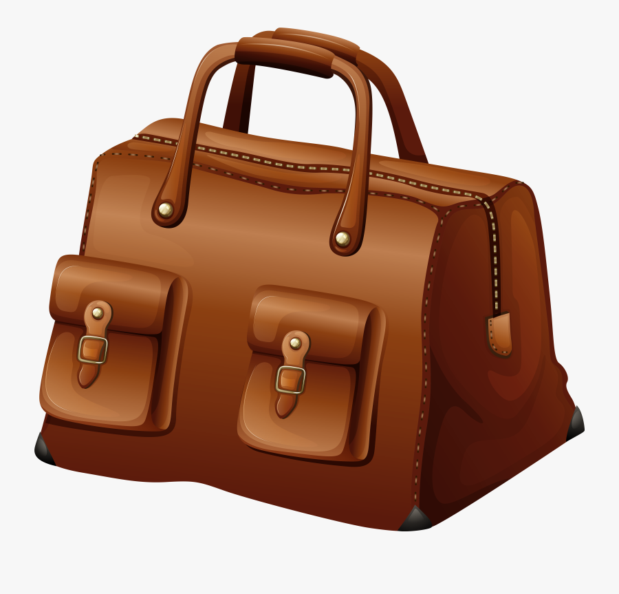 Travel Bag Transparent Png Clip Art Image, Transparent Clipart