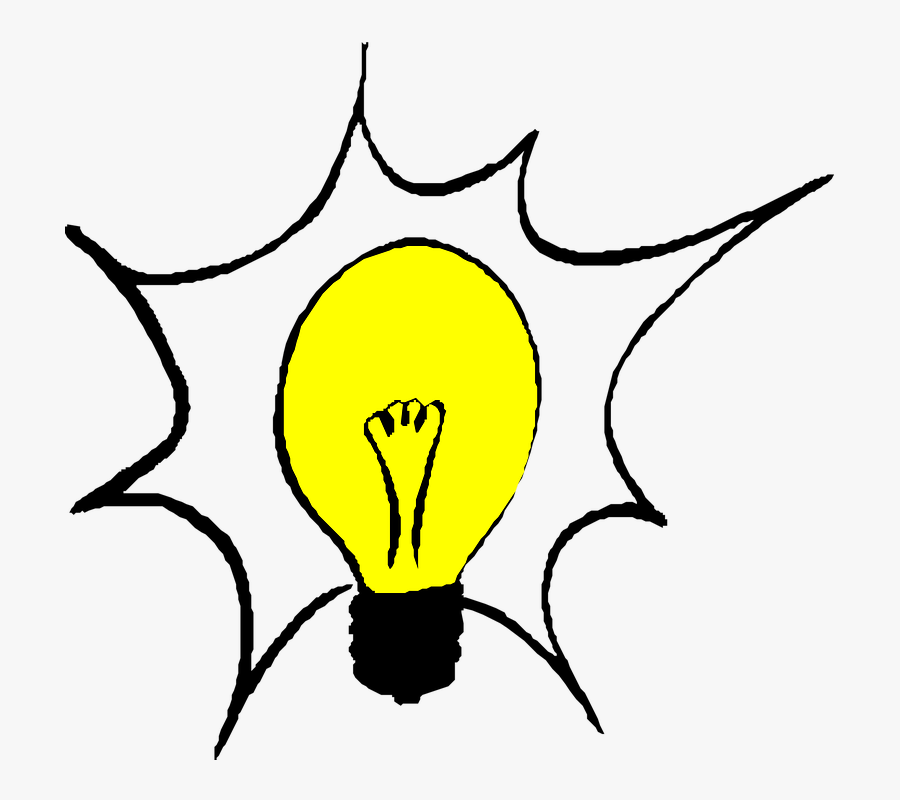Lightbulb Idea Png, Transparent Clipart