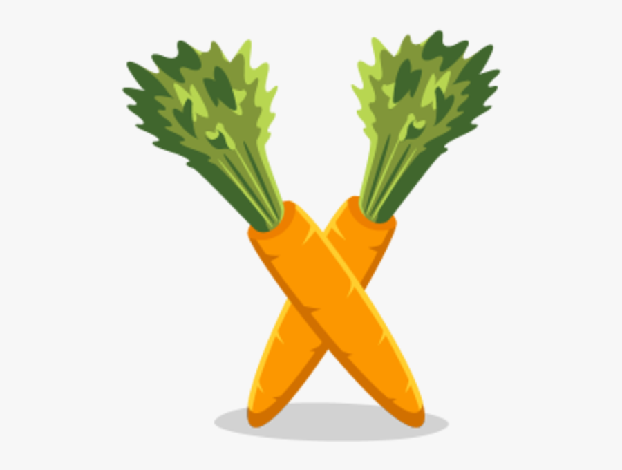 2 Carrots Clipart, Transparent Clipart