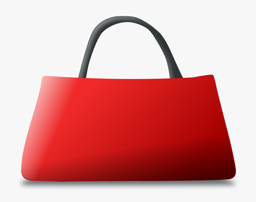 Leather Handbag - Red Purse Clipart, Transparent Clipart