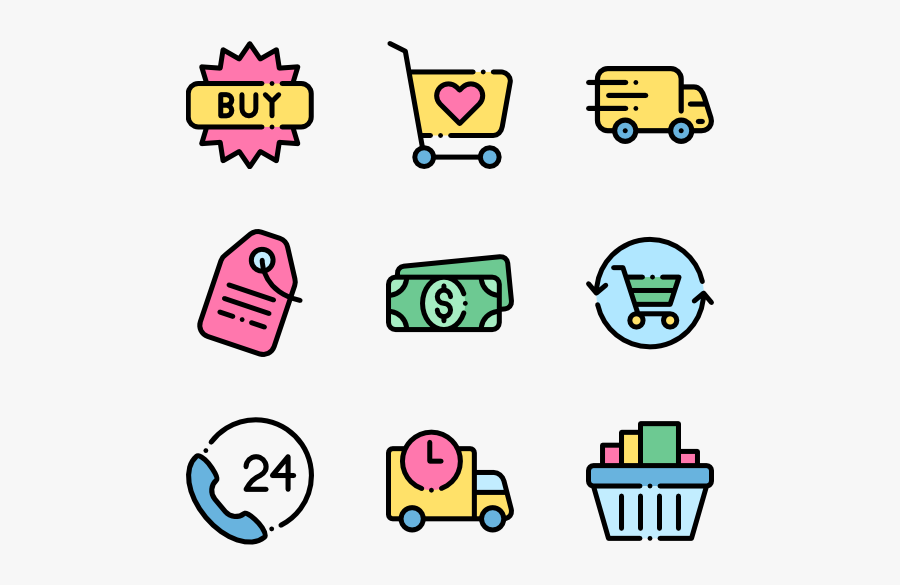 E-commerce - Icon Vector Electricity Png, Transparent Clipart