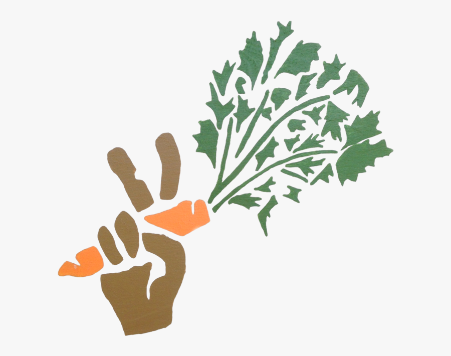 Peace And Carrots, Transparent Clipart