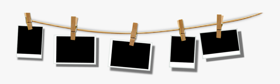 Transparent Polaroid Clipart - Polaroid Wooden Clip Png, Transparent Clipart