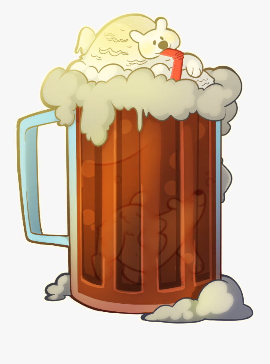 Root Beer Floats Clipart, Transparent Clipart