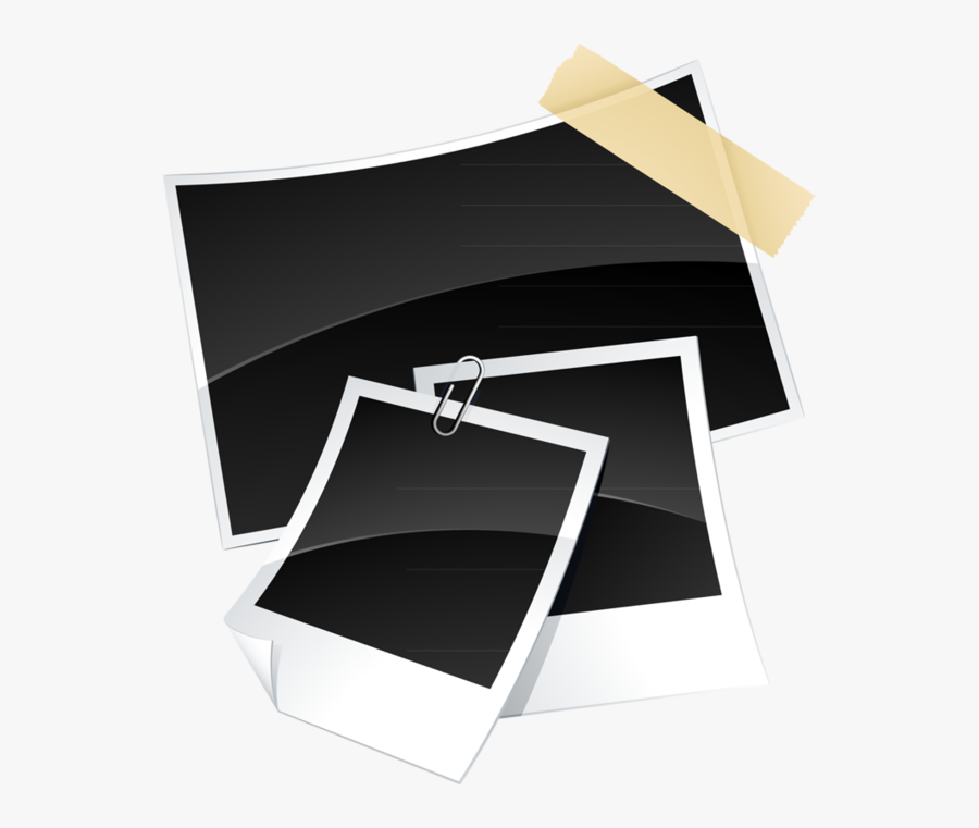 Polaroid Vector, Transparent Clipart