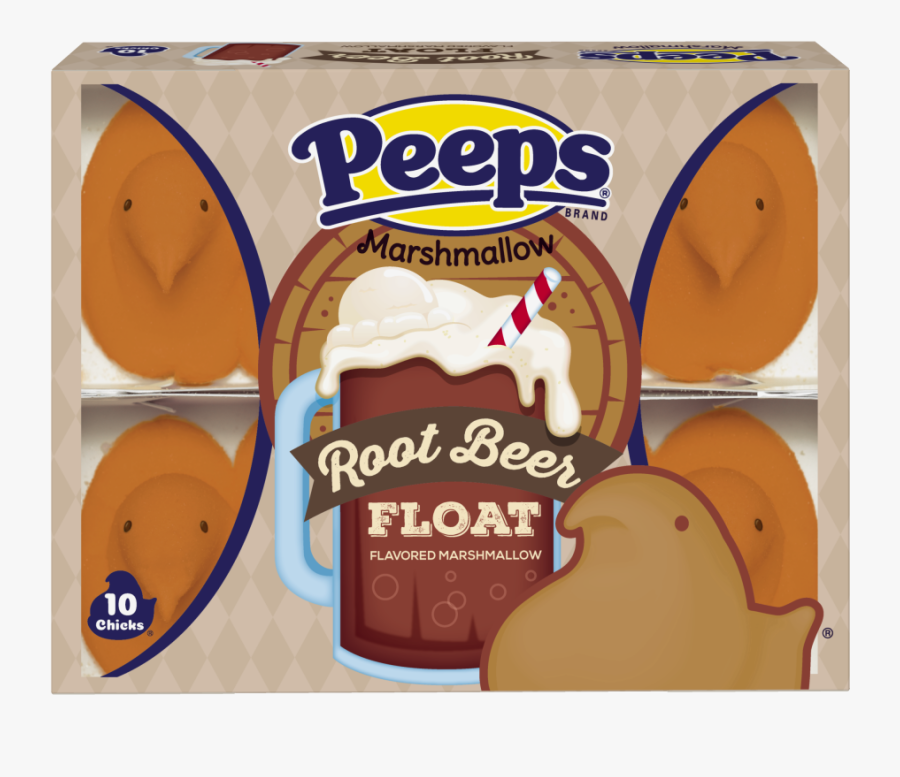 Peeps® Root Beer Float Flavored Marshmallow Chicks - New Peep Flavors 2019, Transparent Clipart