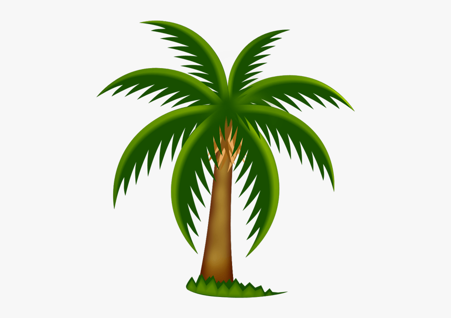 Tropical Palm Trees Clipart Free Clip Art Image Image - Oil Palm Tree Clipart, Transparent Clipart
