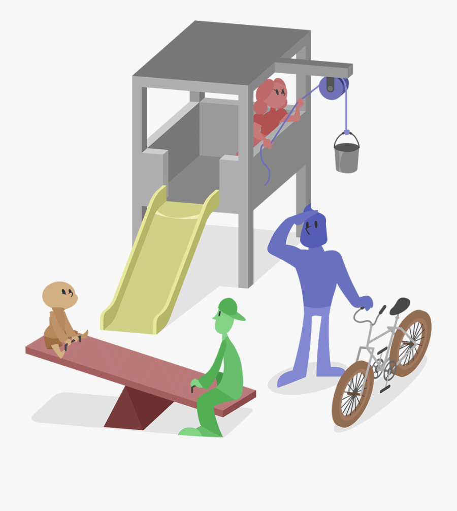 Simple Machines - Seesaw, Transparent Clipart