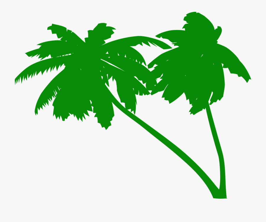 Palms Coconut Tree - Green Palm Tree Vector, Transparent Clipart